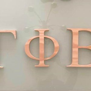 Custom Gamma Phi Beta Greek Wood Letters- Fraternity & Sorority